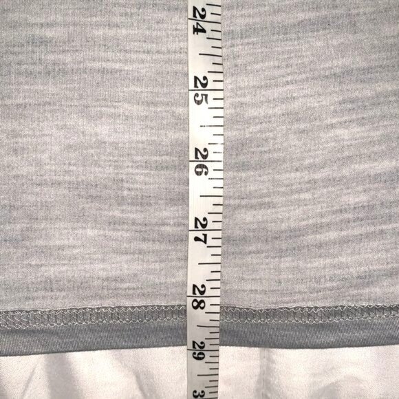 Muk Luks Womens Open Front Cardigan Large Light Gray Polyester & Spandex - Picture 7 of 8